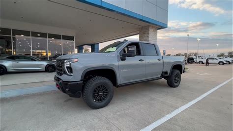 2024 Chevrolet Silverado 2500hd Zr2 In New Slate Gray Metallic Don