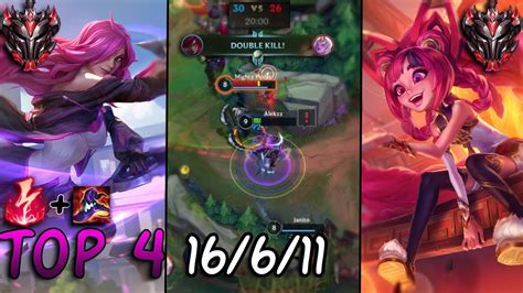 Grandmaster Katarina Vs Zoe Ranked Hard Game 20 Minutes Wild Rift