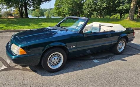 Unmolested Survivor 1990 Ford Mustang Convertible 7 Up Edition