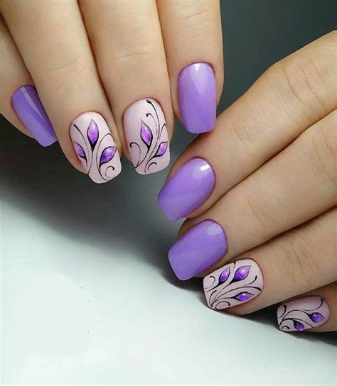 Best Purple Nails Ideas You Should Try Now Purple Nail Art Purple