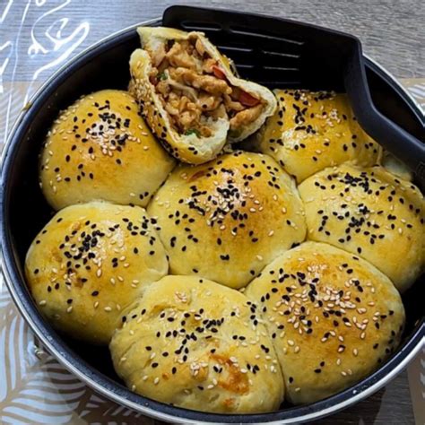 Chicken Stuffed Buns Naush Kitchen Routine