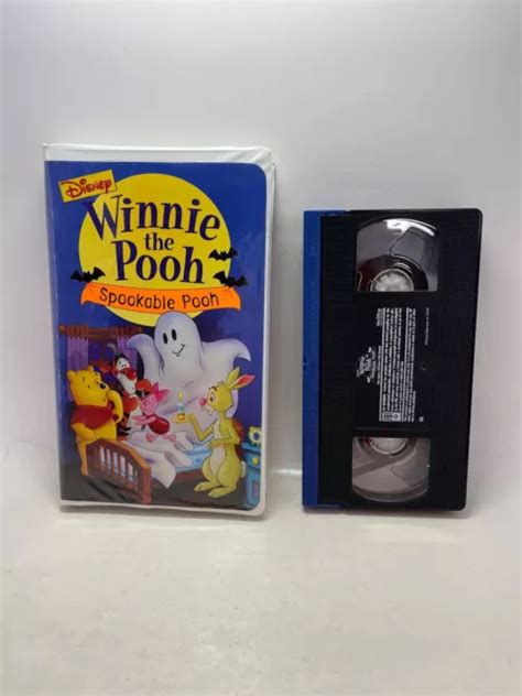 Winnie The Pooh Spookable Pooh Vhs Disney Clamshell Picclick Uk