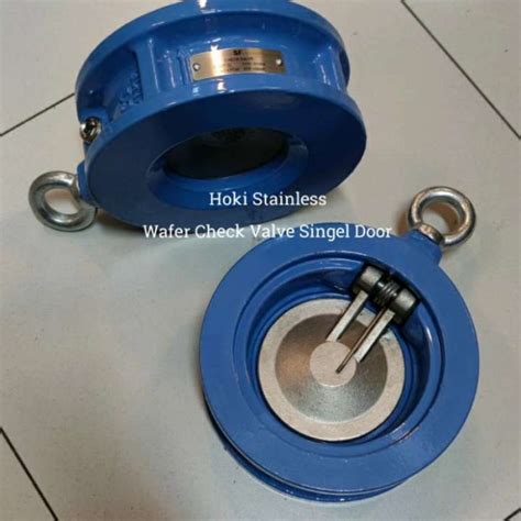 Promo Wafer Check Valve Cast Iron Singel Door 2 Inch Dn 50 Diskon 23