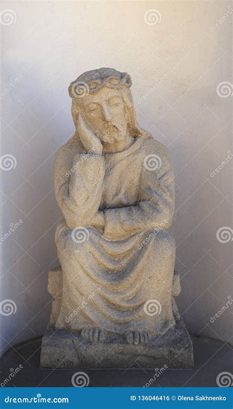 Stone Sculpture of Jesus Christ. he is the Central Figure of ...