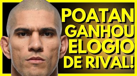 ALEX POATAN GANHA O RECONHECIMENTO DE SEAN STRICKLAND NO UFC VEJA A