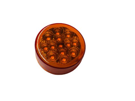 2.5" Amber Round Trailer LED Clearance Marker Lights – DG Trucking Supply