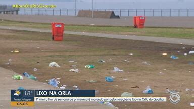 Bom Dia Rio Grande Fim de semana é marcado por aglomerações e lixo na