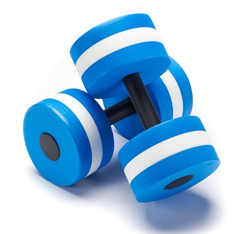 Black Mountain Products Aquatic Exercise Water Dumbbells Set Of 2