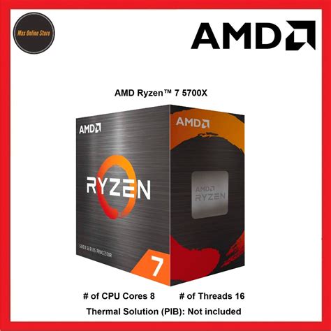 Amd Ryzen Processor Ryzen 3 3200g Ryzen 5 5600g 5600x 7500f 7600 7600x