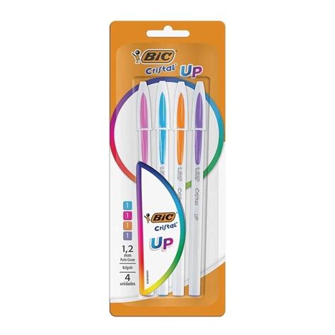 Set De Bol Grafos Bic Cristal Up De Punto Medio Walmart