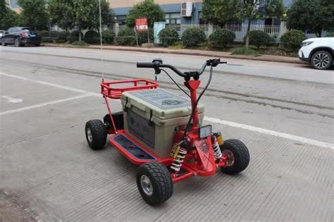 Wholesale 4wd Motorized Sand Cooler Scooter With 75 Liters Box Scooter Cooler And Ride On