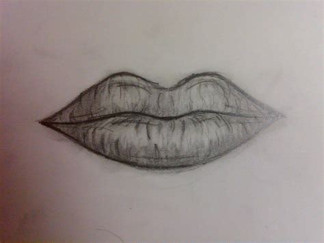 Closed Lips Drawing at GetDrawings | Free download