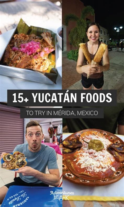 15 Yucatán food items to try in Mérida Mexico Chaya Maya Mexico City