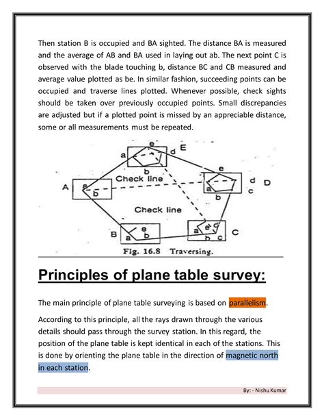 Plane Table Surveying Pdf