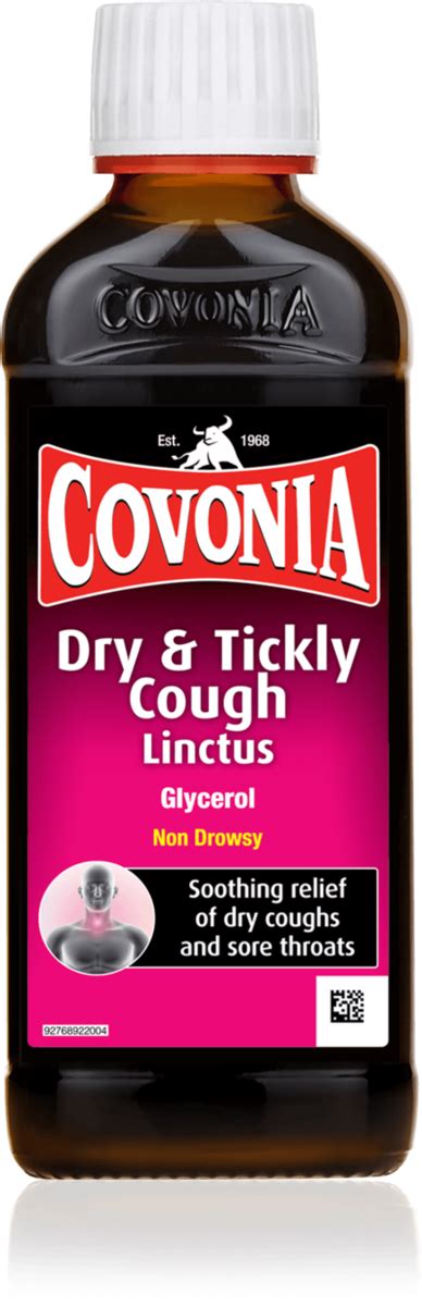 Covonia Cough Linctus Dry Tickly G Ml Ml Covonia Cough