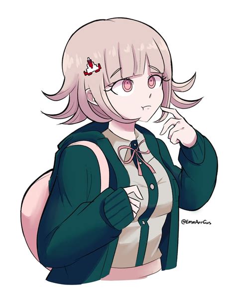 Nanami Chiaki Danganronpa And 2 More Drawn By Gusemmarrgus Danbooru