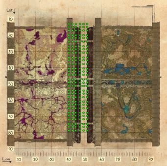 Ark Genesis Part Dino Spawn Map