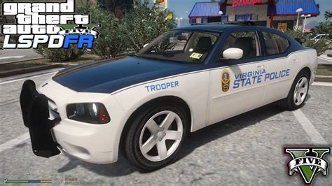 GTA 5 Live PD Viginia State Police Speed Enforcement Night Patrol