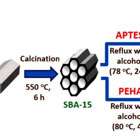 Schematic Representation Of Sba Sba Aptes And Sba Peha