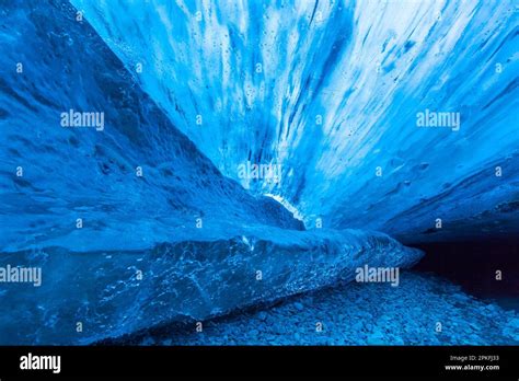 The Crystal natural ice cave in the Breiðamerkurjökull