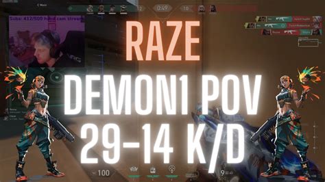 NRG Demon1 POV Raze On Lotus 29 14 K D VALORANT Pro POV YouTube