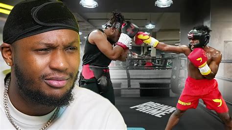 Viddal Riley Reacts Ksi Vs Speed Spar Youtube