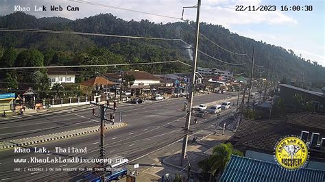 Khao Lak Webcam Live Stream From Khao Lak Center Phang Nga Thailand