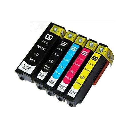 Tinteiros Compativeis Epson 33xl Pack