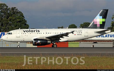 N Vl Airbus A Volaris Costa Rica Cesar Vielman Jetphotos