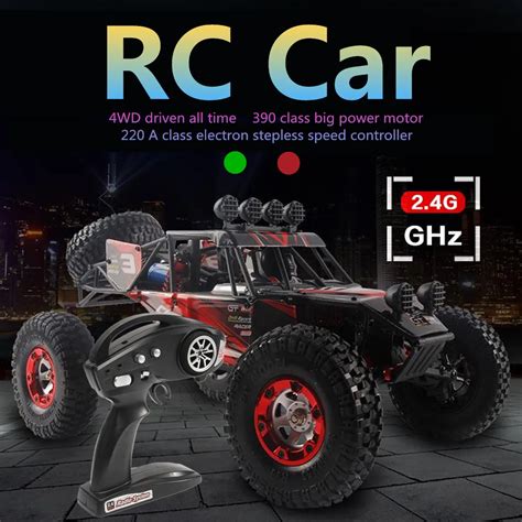 Climbing Racing Rc Car Remote Control Fy03 112 24ghz 4wd 390 High