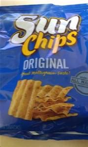 Calories in Sun Chips Original and Nutrition Facts