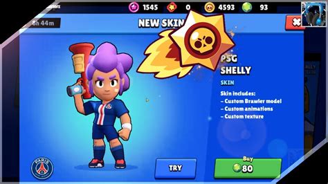 ️ 🎣 Asmr ↪ Brawl Stars 🎮 Ive Unlocked Shellys Psg Skin ⭐ Let