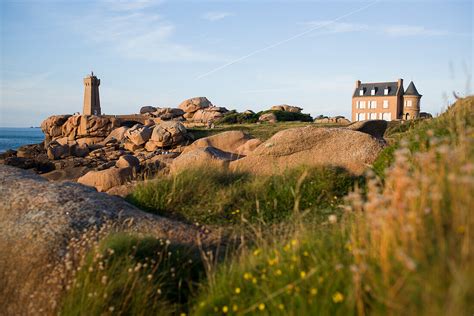 Phare De Ploumanach Lighthouse Sentier License Image 13514808