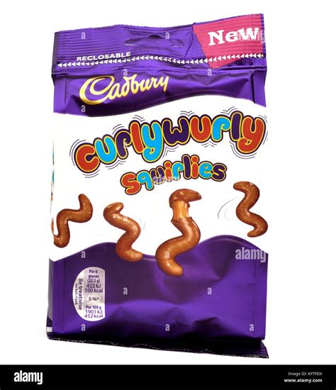 Cadbury Curlywurly Squirlies Stock Photo Alamy