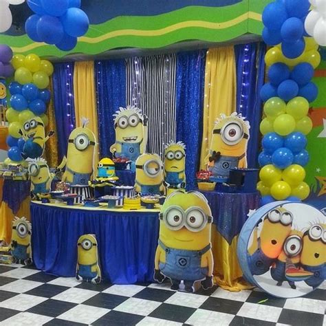 Cumpleaños De Los Minions Fiestas De Cumpleaños De Minion Cumpleaños