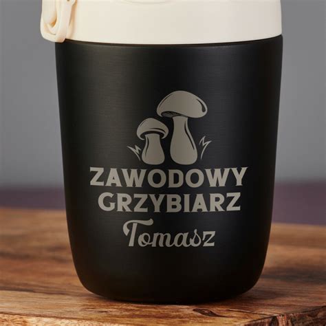 Zawodowy Grzybiarz Kubek Termiczny 360 Ml MyGiftDna Pl