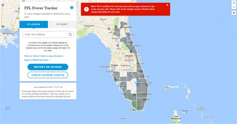 Florida Power Outage Map | Printable Maps