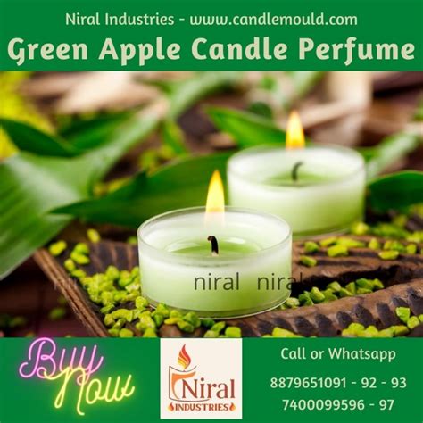 Nirals Green Apple Candle Fragrance Oil Candle Perfume Ml