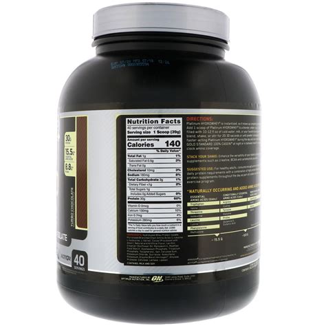 Optimum Nutrition Platinum Hydro Whey Protein Besto Blog