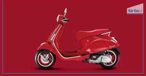 Vespa Primavera Red Rilis Di Indonesia Harga Dan Spesifikasi