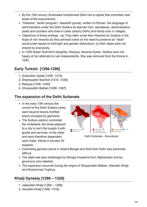 SOLUTION: Medieval india delhi sultanate - Studypool