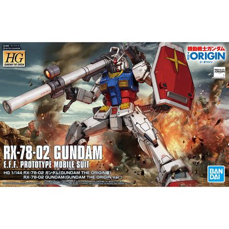 Hg Rx Gundam Gundam The Origin Ver Lazada Co Th