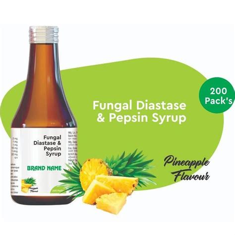 Fungal Diastase With Pepsin Syrup 200 Ml At Rs 13 Bottle In Ambala