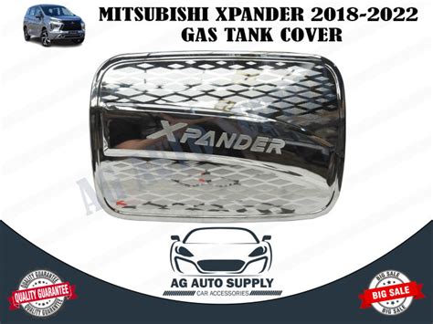 Gas Tank Cover Chrome Outside Garnish For Mitsubishi Xpander