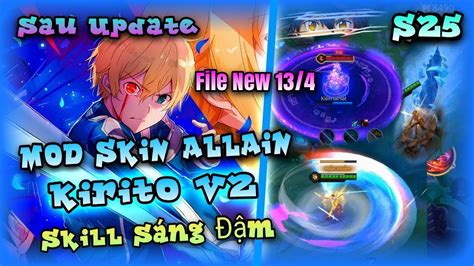 Mod Skin Allain Kirito V Skill S Ng M M A Mod Skin Li N Qu N