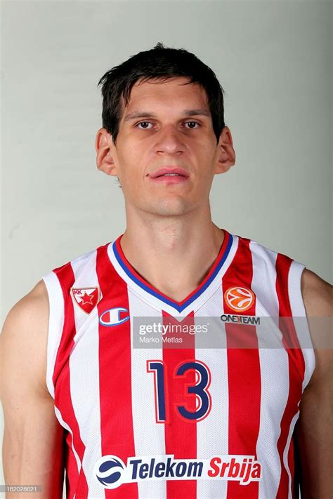 Boban Marjanovic Of Crvena Zvezda Telekom During The Crvena Zvezda