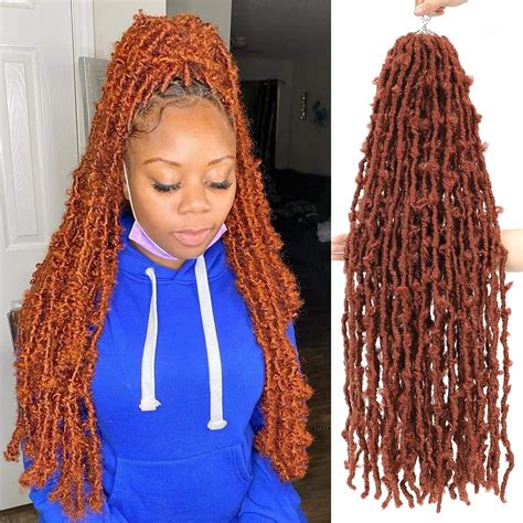 Butterfly Locs Crochet Hair 30 Inch Pre Looped Butterfly Locs Crochet Braids 6packs