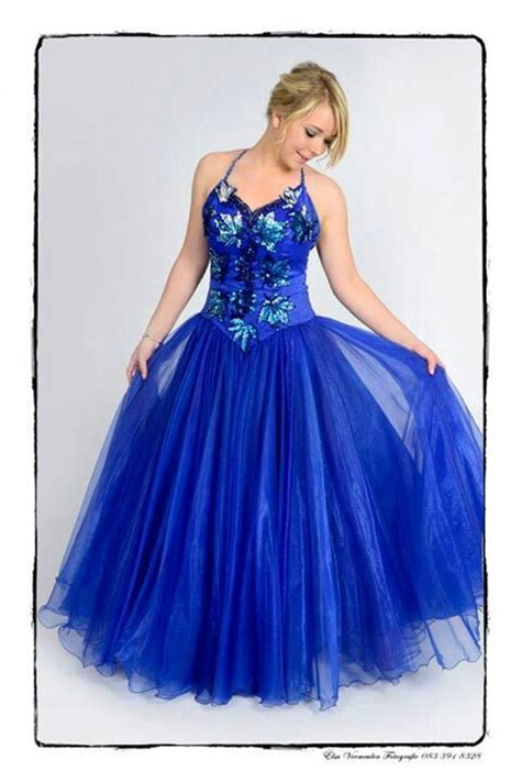 Blue Matric Farewell Dresses