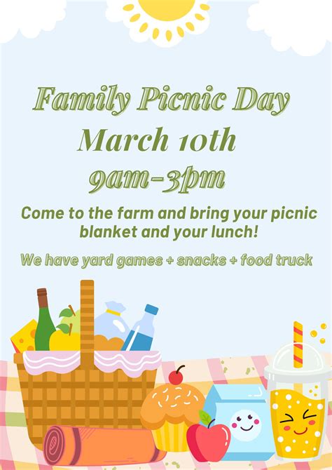 National Picnic Day - Hobe Sound Farms