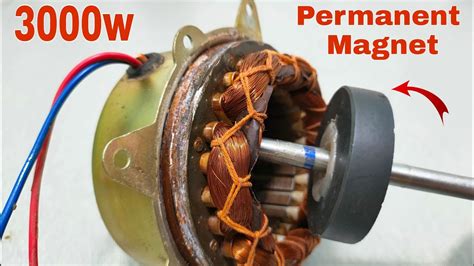 How To Convert Old Ac Motor Into A Strong V Generator At Home New